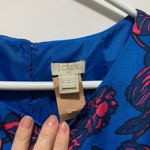 J crew dress size 0 and has been dry cleaned